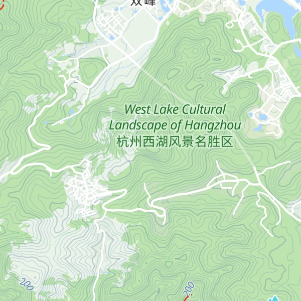 Map of South High Peak