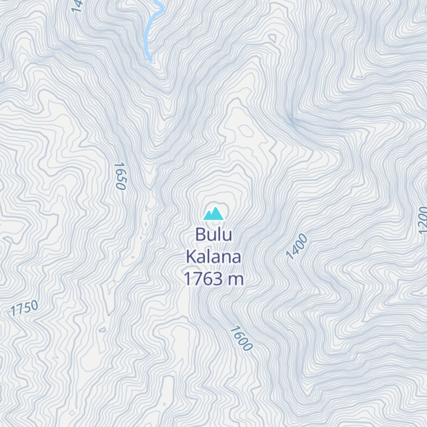 Map of Bulu Kalana
