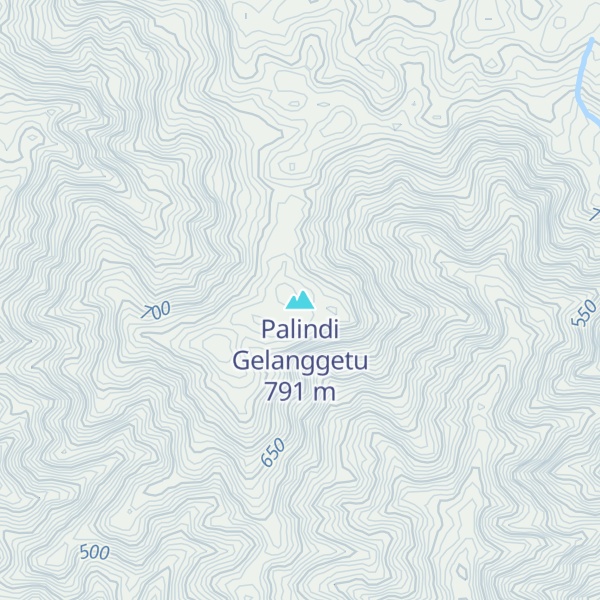 Map of Palindi Gelanggetu