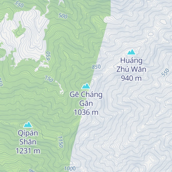 Map of Gē Cháng Gān