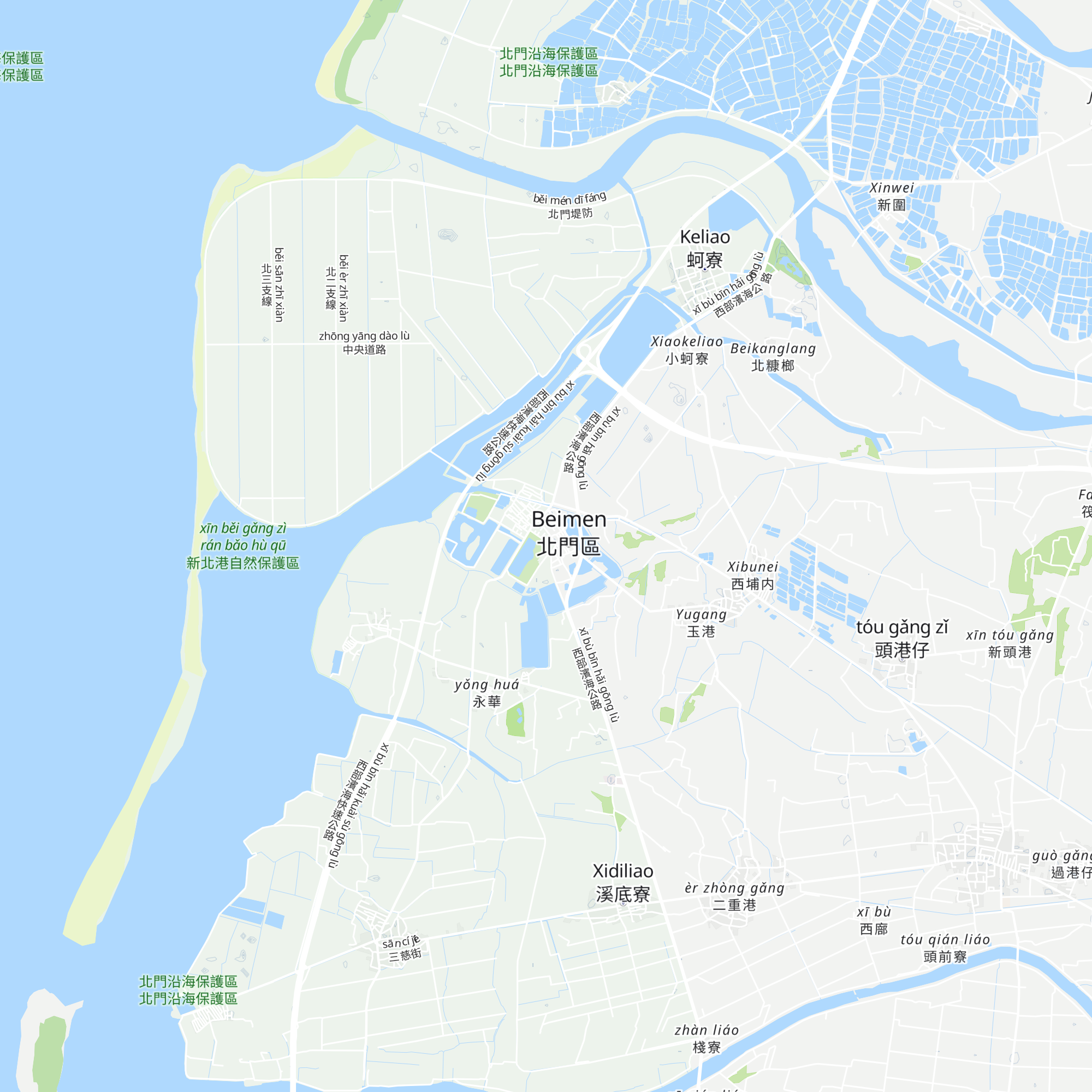 Běimén Yóukè Zhōngxīn map