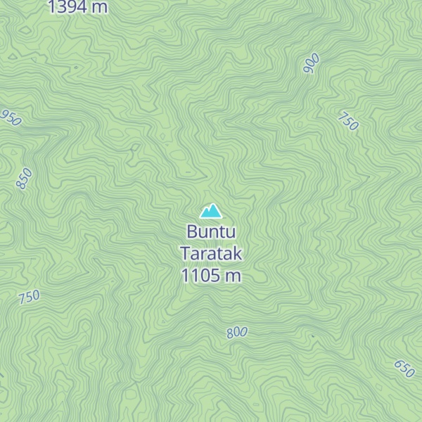 Map of Buntu Taratak