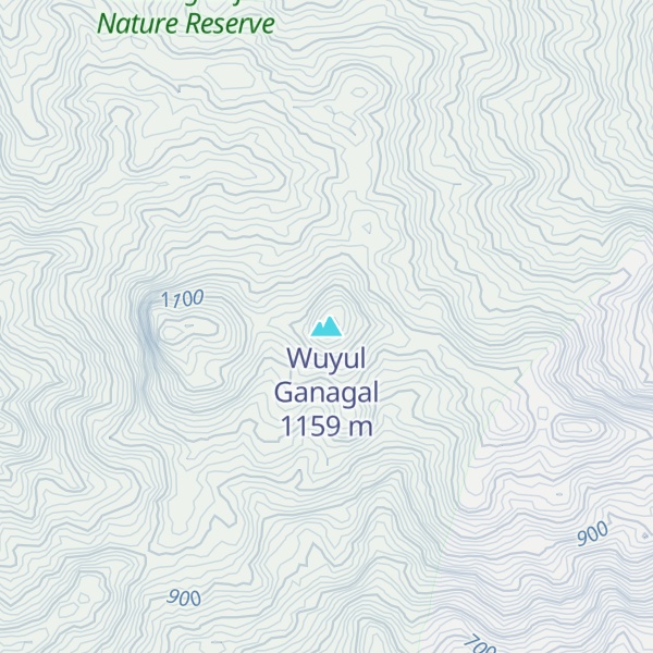 Map of Wuyul Ganagal