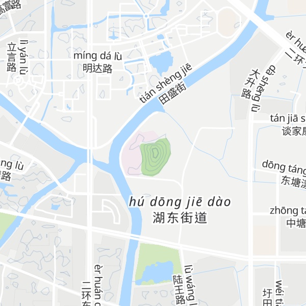 Map of Pí Shān