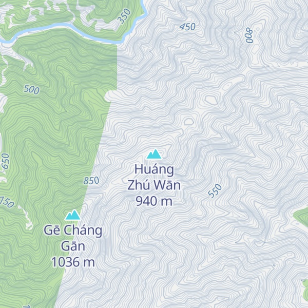 Map of Huáng Zhú Wān