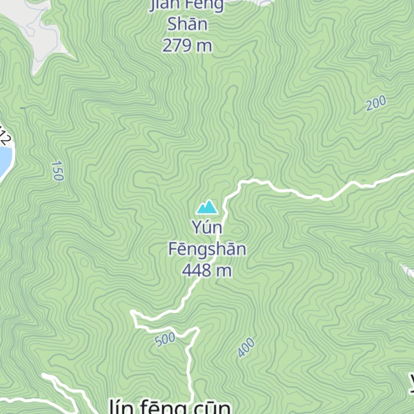 Map of Yún Fēngshān