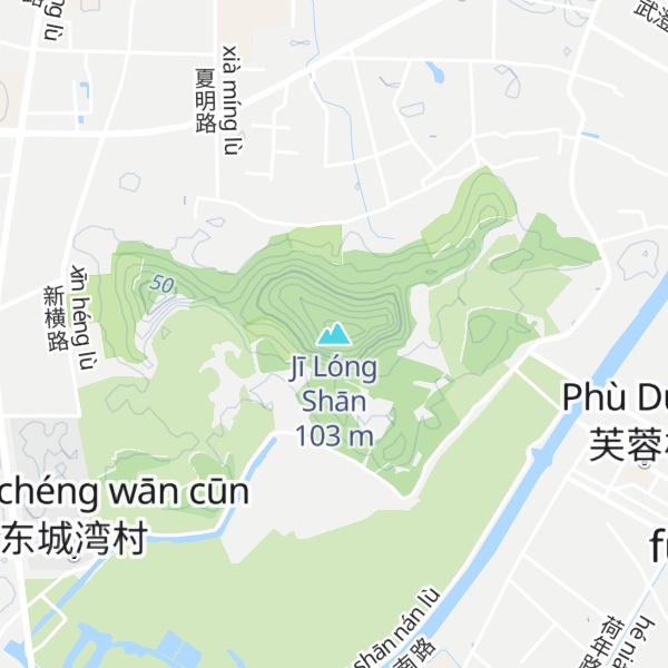 Map of Jī Lóng Shān