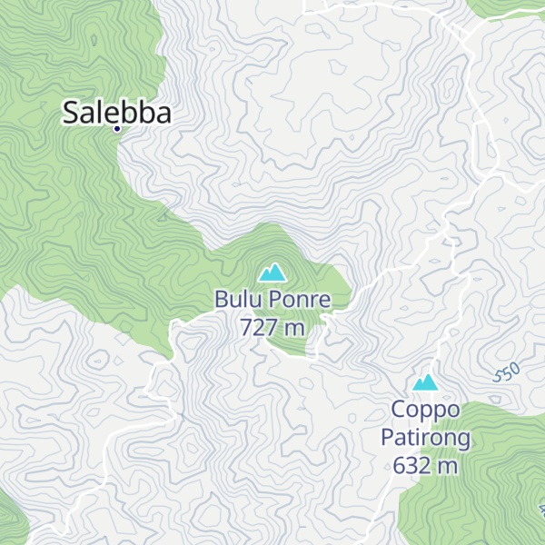 Map of Bulu Ponre