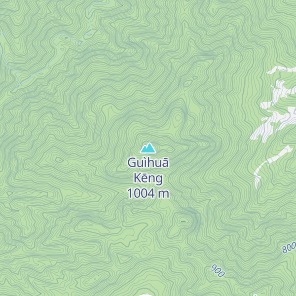 Map of Guìhuā Kēng