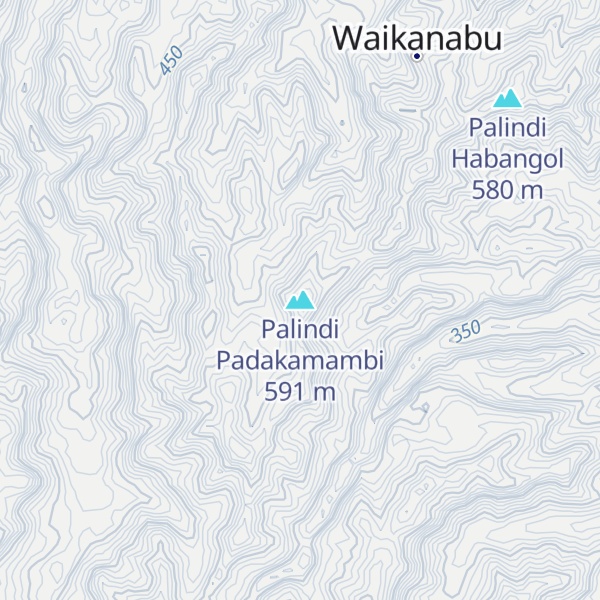 Map of Palindi Padakamambi