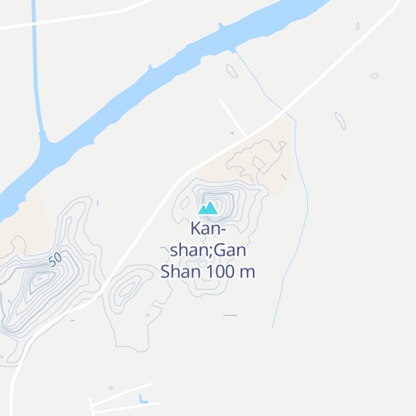 Map of Kan-shan;Gan Shan