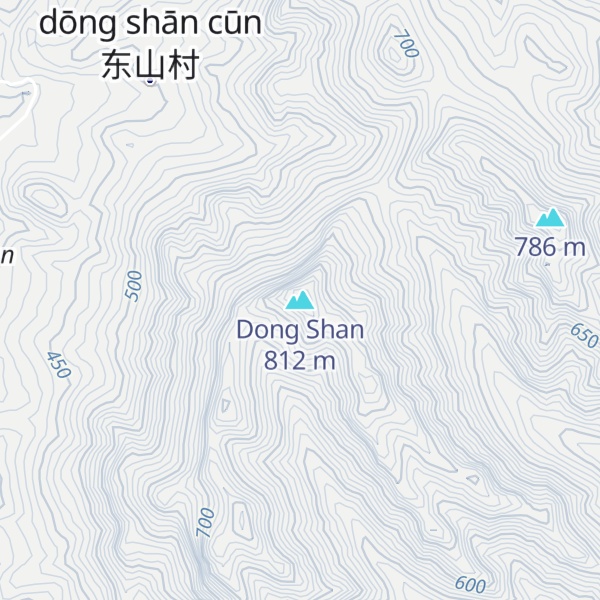Map of Dong Shan