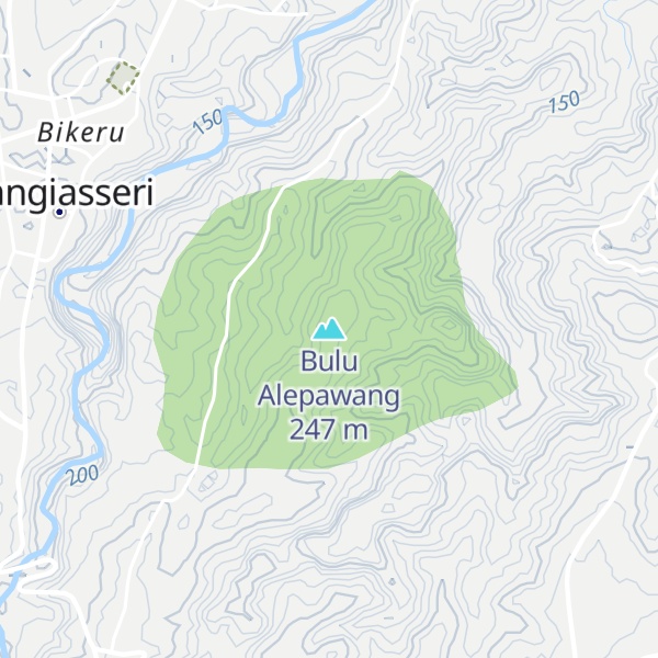 Map of Bulu Alepawang