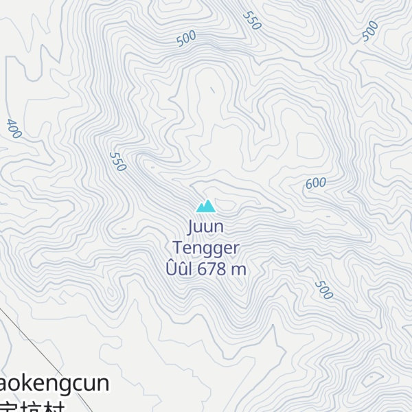 Map of Juun Tengger Ûûl