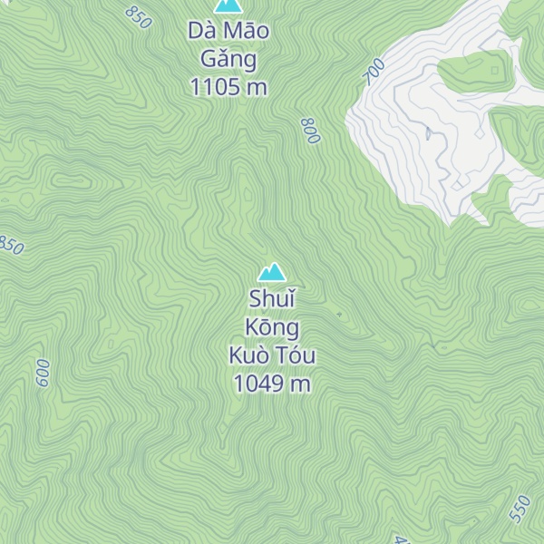 Map of Shuǐ Kōng Kuò Tóu