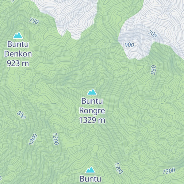 Map of Buntu Rongre