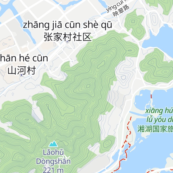 Map of Huá Méishān