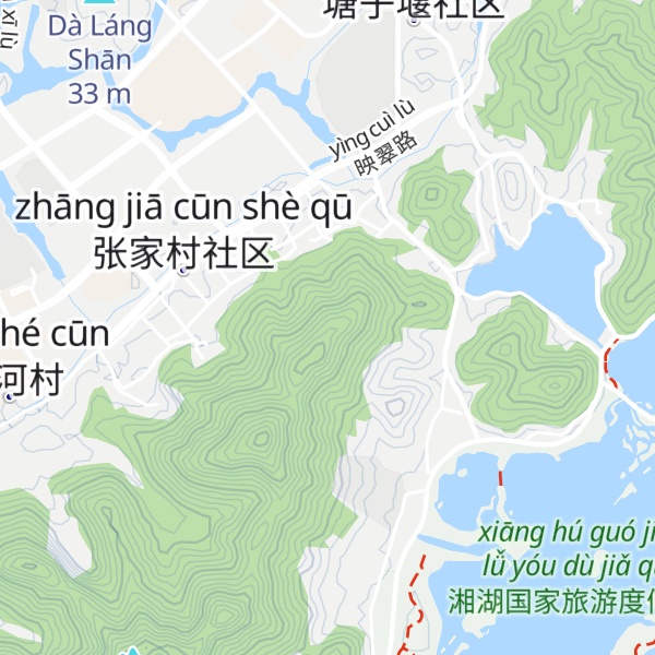 Map of Làizǐ Shān