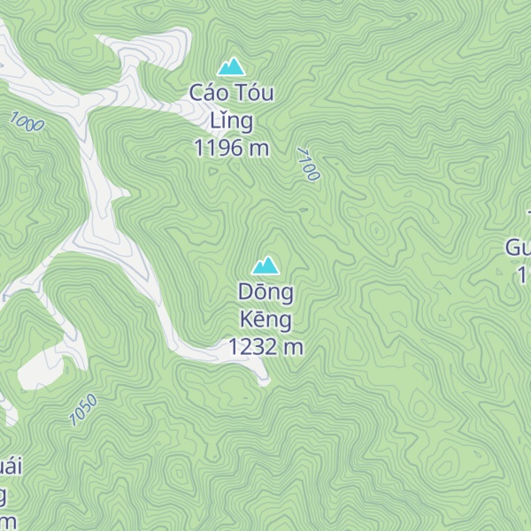 Map of Dōng Kēng