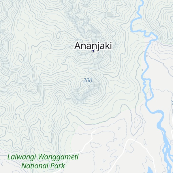 Map of Palindi Watubara