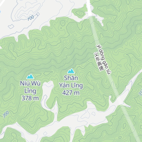 Map of Shān Yán Lǐng