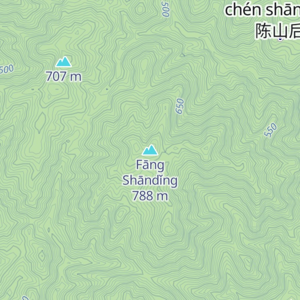 Map of Fāng Shāndǐng