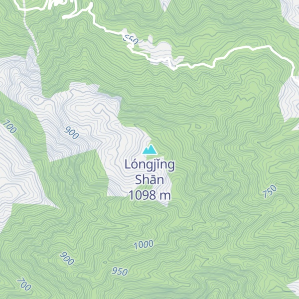 Map of Lóngjǐng Shān