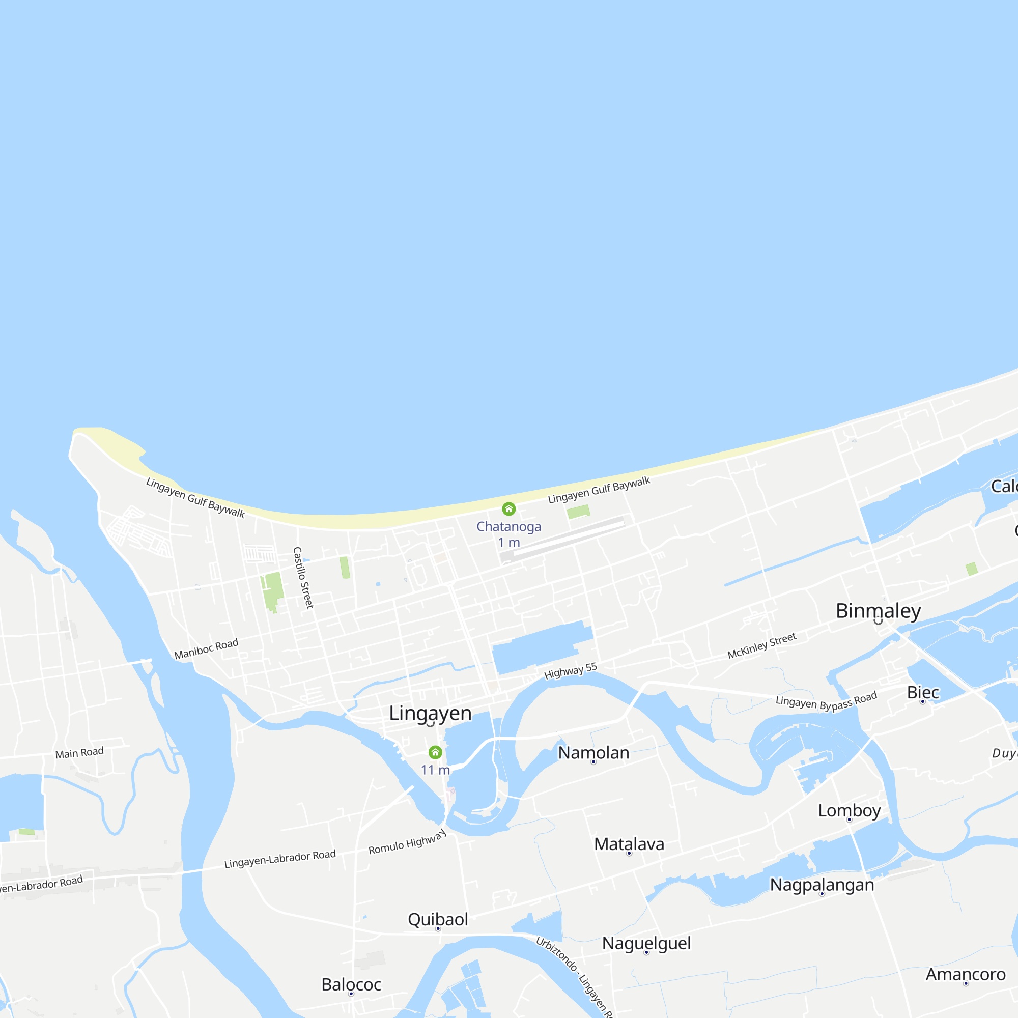 Chatanoga map