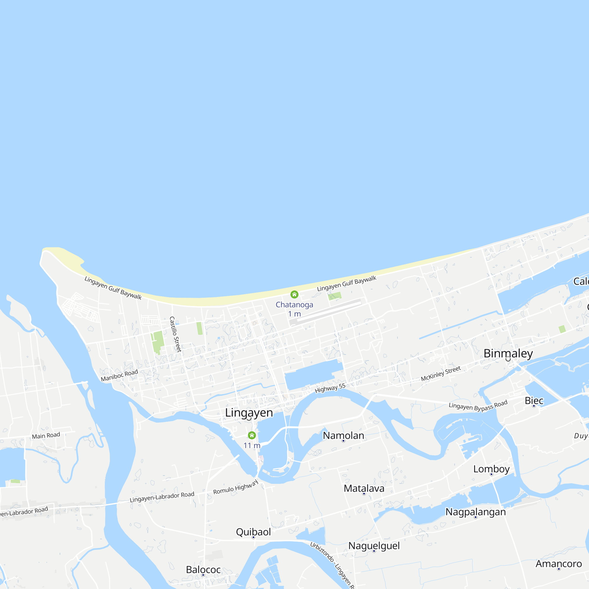 Chatanoga map