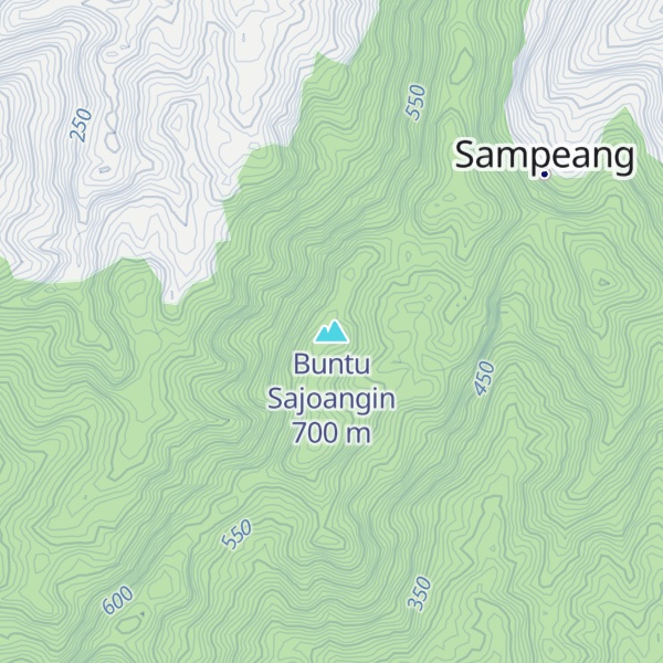 Map of Buntu Sajoangin