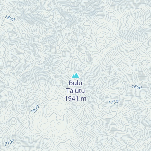 Map of Bulu Talutu