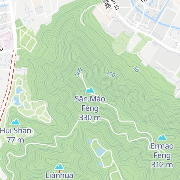 Map of Sān Máo Fēng