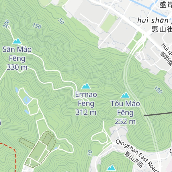 Map of Ermao Feng