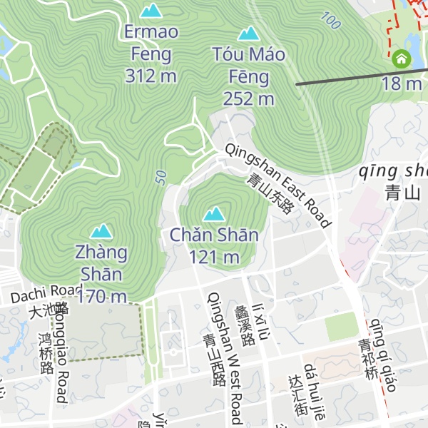 Map of Chǎn Shān
