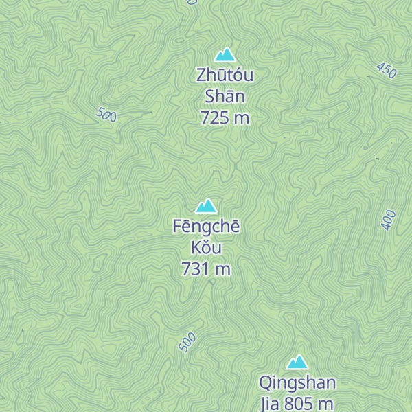 Map of Fēngchē Kǒu