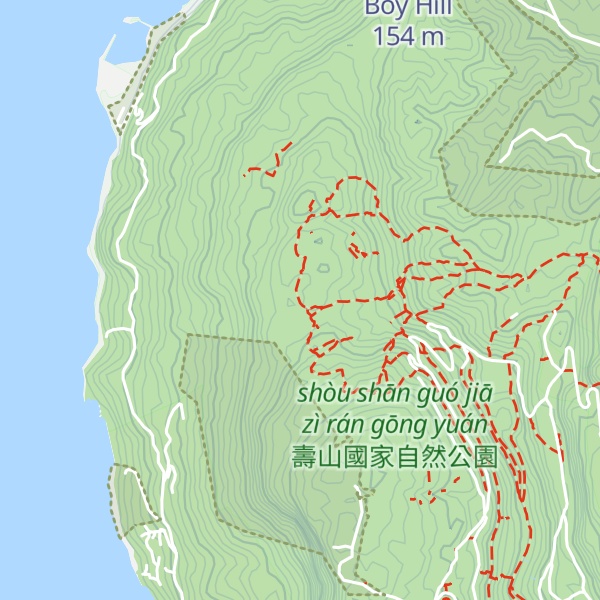 Map of Monkey Rock
