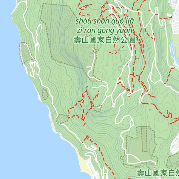 Map of Shàonǚ Fēng