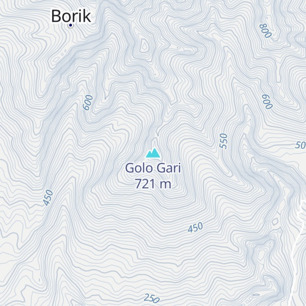 Map of Golo Gari