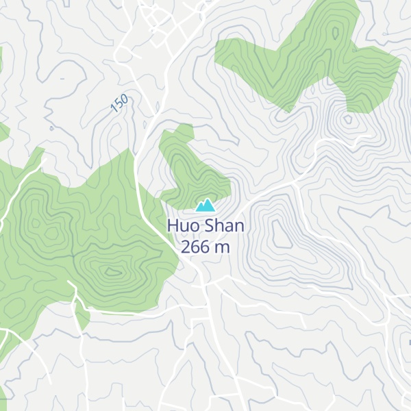 Map of Huo Shan