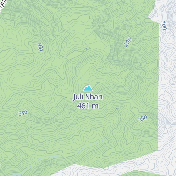 Map of Juli Shan