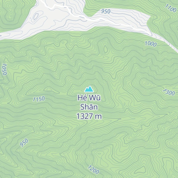 Map of Hé Wū Shān