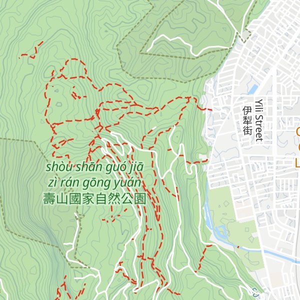 Map of Tàijí Dǐng