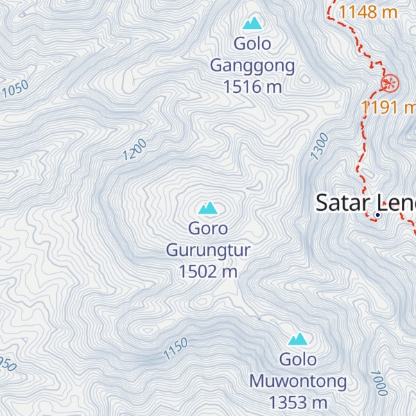 Map of Goro Gurungtur