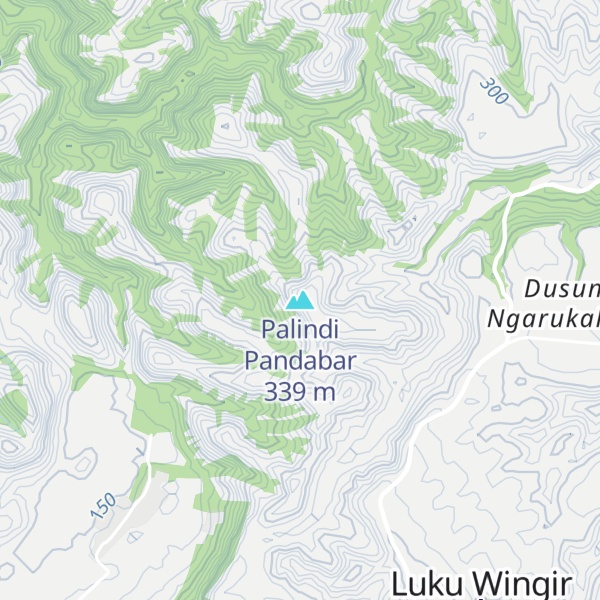 Map of Palindi Pandabar