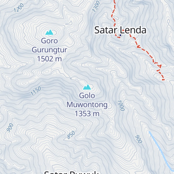 Map of Golo Muwontong