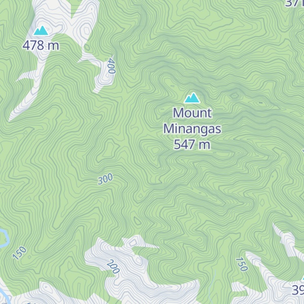 Map of Mount Mamapit