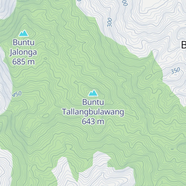 Map of Buntu Tallangbulawang