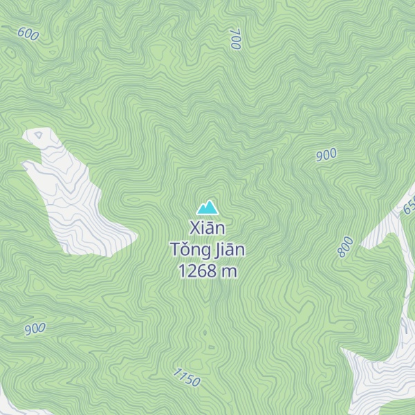 Map of Xiān Tǒng Jiān