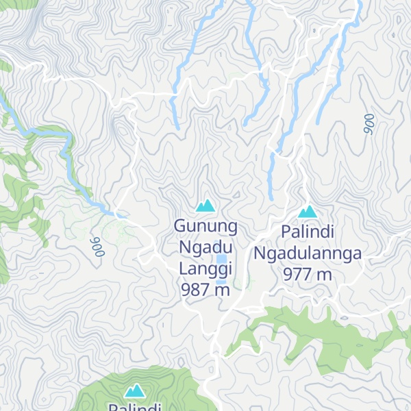 Map of Gunung Ngadu Langgi