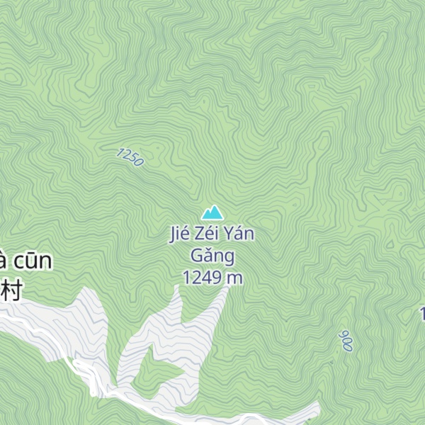 Map of Jié Zéi Yán Gǎng